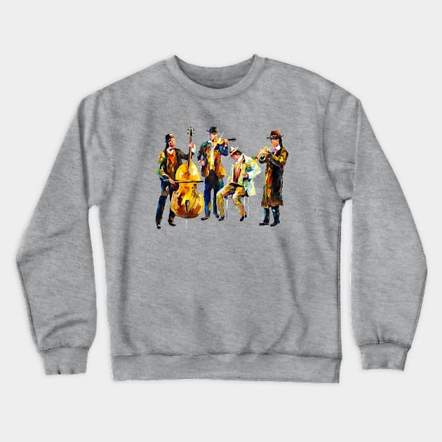 BAND Crewneck Sweatshirt by doniainart
